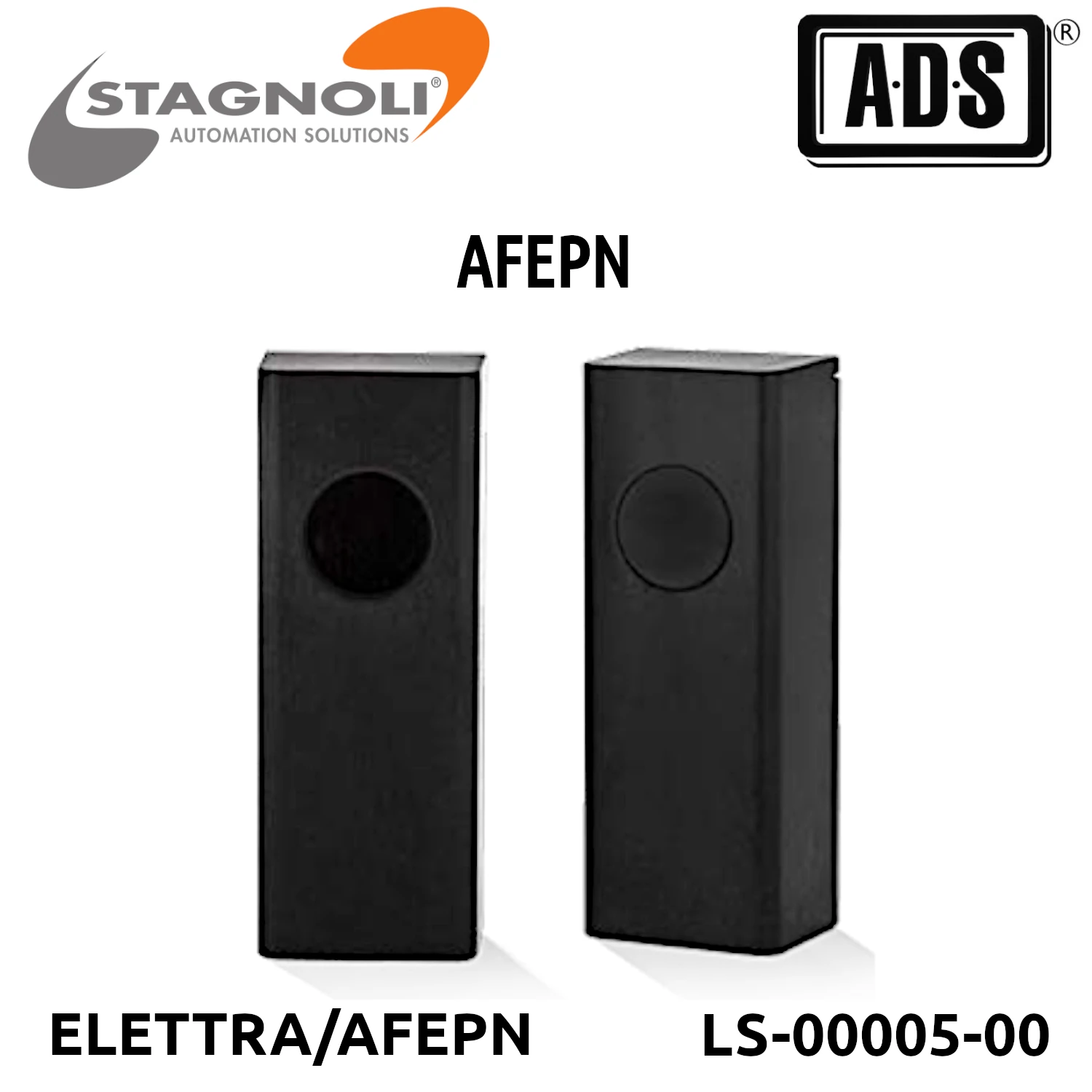 FOTOCELULAS INFRARROJA 15M TX-RX IP65 12 MARCA STAGNOLI MOD.AFEPN